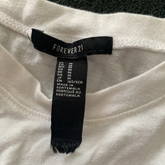 Forever 21 White Muscle Tee City Of Angels - Picture 3 of 6